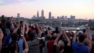 Inner belt bridge demolition explosion. 7/12/14.