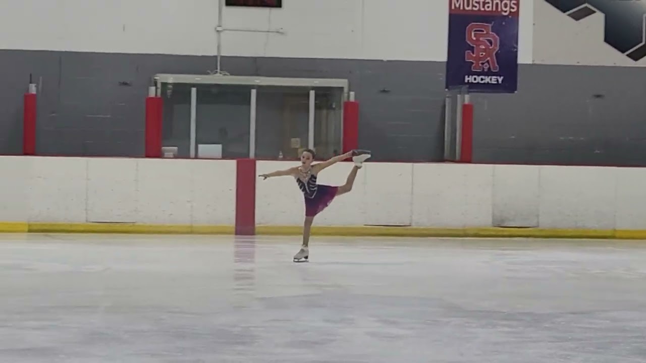 Anastasia Sobeshkevych 2025 Snowflake Classic Figure Skating Competition 