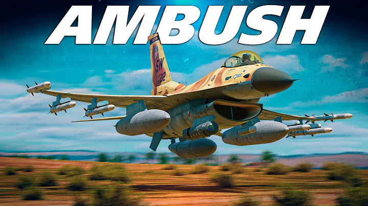 HUNTED - F-16C Viper | Combat Air Patrol | Digital Combat Simulator | DCS |