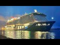 Carnival Mardi Gras Night Time Departure from Port Canaveral