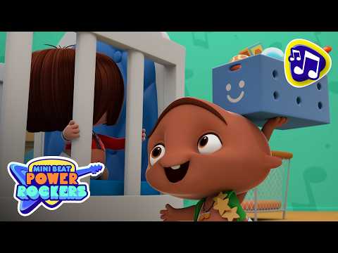 The Best Rainbow Daycare Songs! ✨ Mini Beat Power Rockers | Song Compilation
