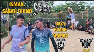 🇵🇭 Ismail Sabah Rhino vs 🇲🇾 Jaya The Black Mamba | Sabahan Volleyball