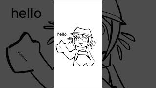 hallo👋👋small niko animation for testing :D....#oneshot #art #digitalart #animation #noai