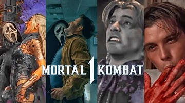 Ghostface All Easter Eggs & Movie References in Mortal Kombat 1 Khaos Reigns