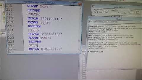 Contador con display 0-F PIC 16F628A