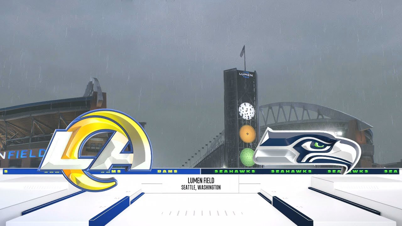 Madden NFL 26 - Los Angeles Rams Vs Seattle Seahawks PS5 Simulation NFC Championship