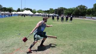56 lb. Weight For Distance - 2017 Texas Scottish Festival