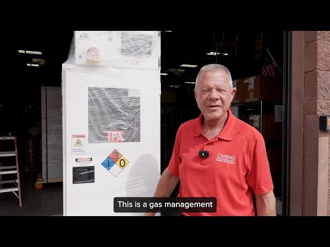 Crating a Gas Management Cabinet | Custom Build with Vapor Barrier & Desiccants