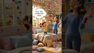Real-life English with Mom &amp; Baby | Making the Bed l # 3