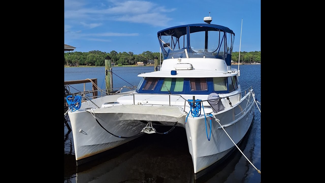 *** SOLD*** 2003 Fountaine Pajot Maryland 37 Power Catamaran - Explore the Ultimate Coastal Cruiser