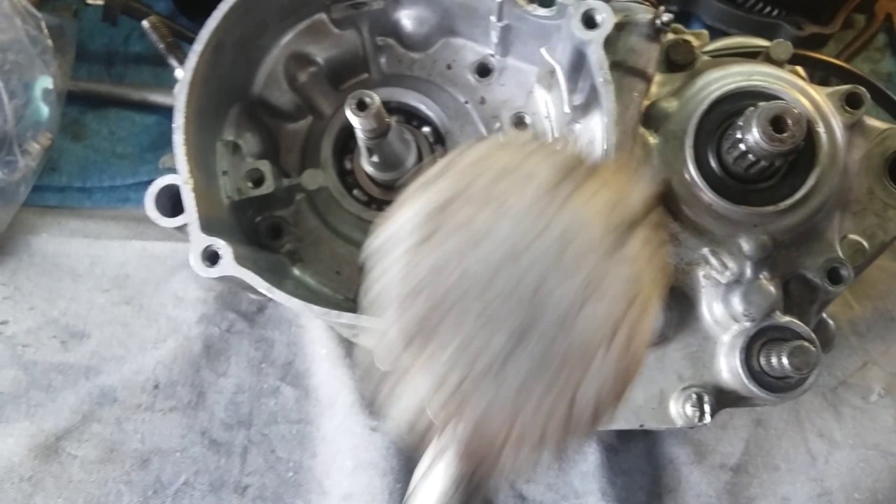 Yamaha YZ85 bottom end assembly