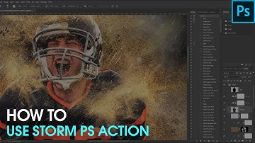 How to Use Storm Photoshop Action
