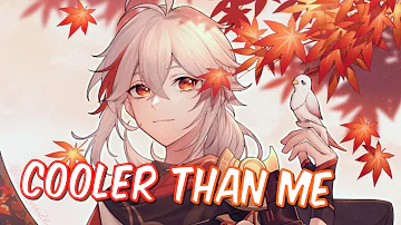 Nightcore - Cooler Than Me - Mike Posner (Lyrics)