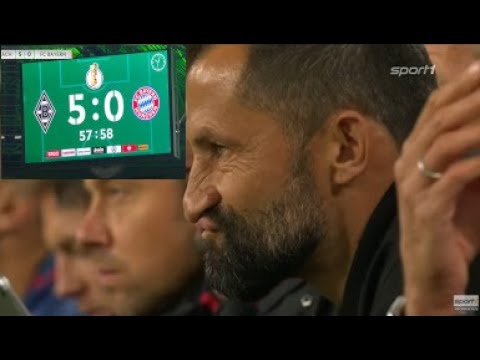 Sportdirektor Hasan „Brazzo“ Salihamidžić not amused nach BMG-FCB I DFB-Pokal 2.te Runde 2021  I 5:0