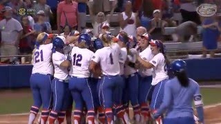 Watch as amanda lorenz hits a walk-off home run in the bottom of 10th
to give florida sweep mississippi state!