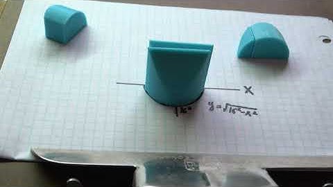3D Printing a Volume by Cross-Section Problem