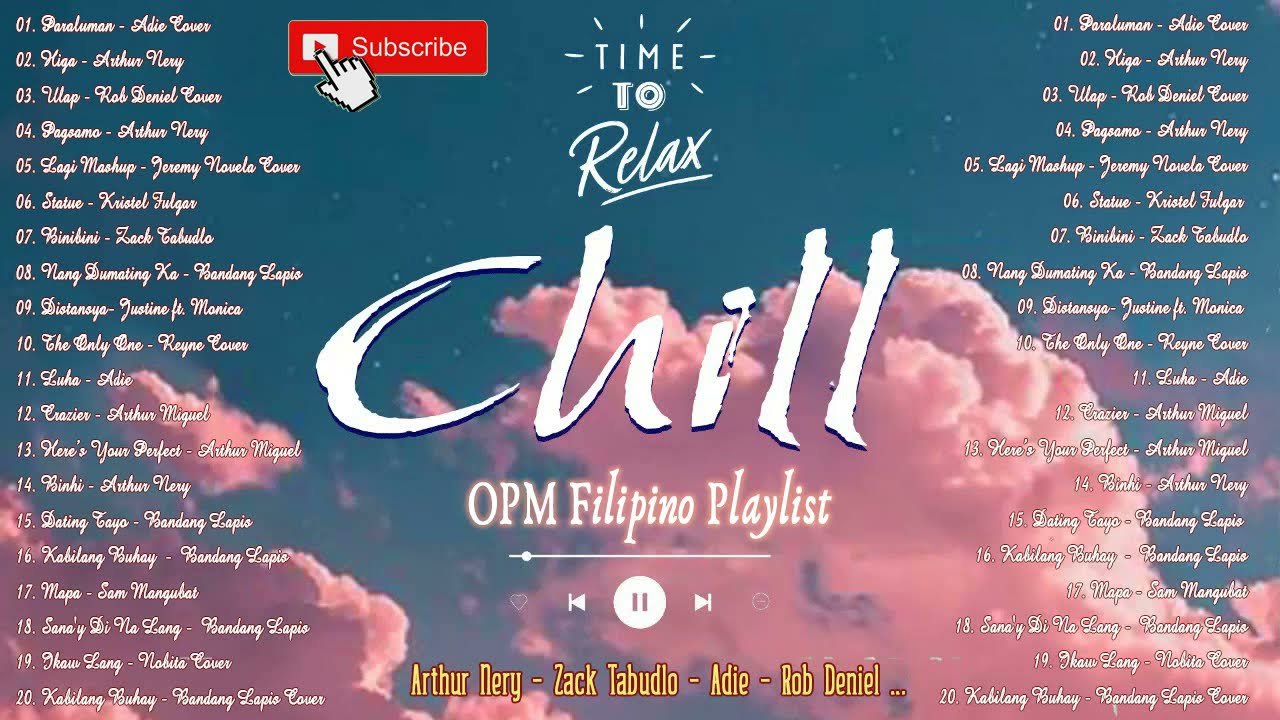 ParalumanOPM Chill Songs 2022 songs to listen to on a late night drive   Adie Arthur Nery