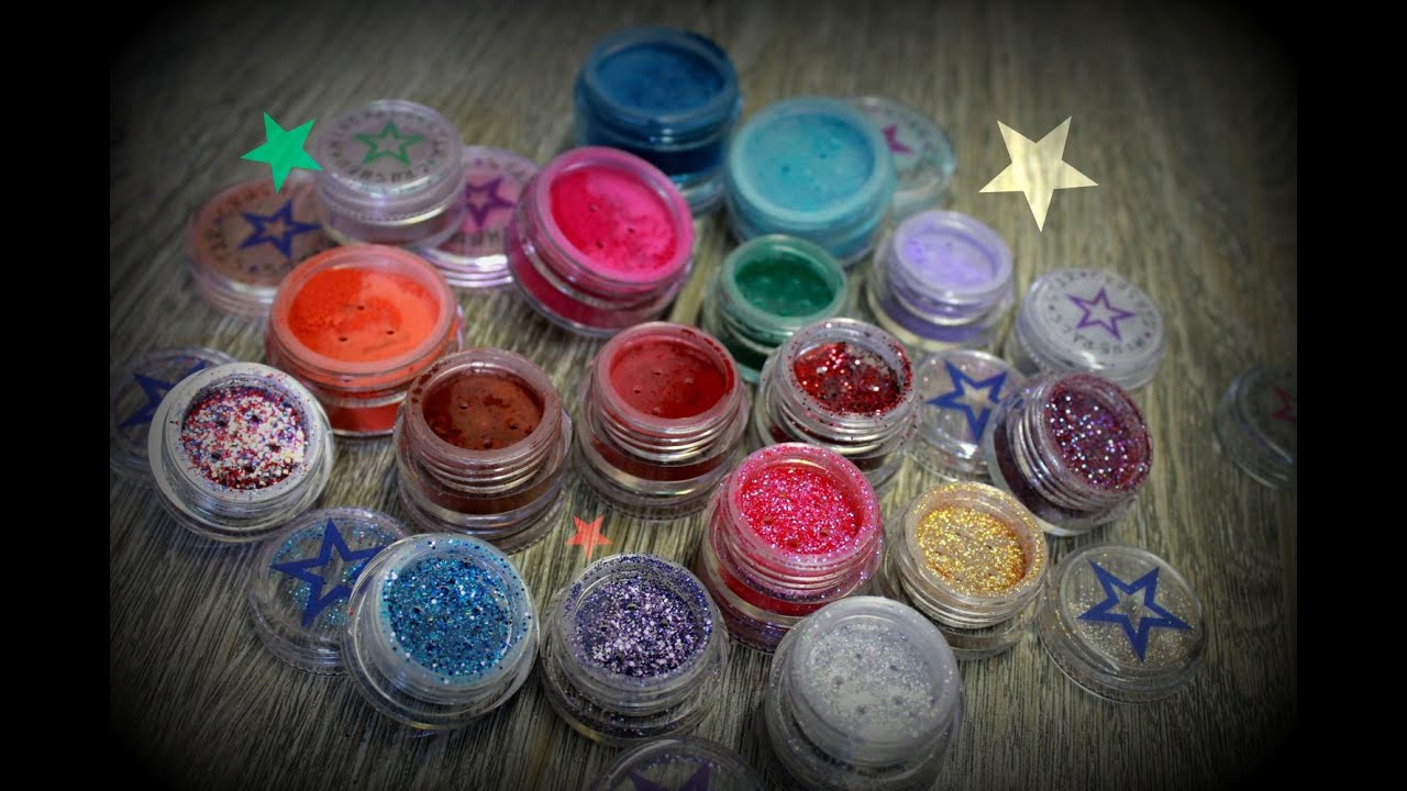 Star Crushed Minerals | Eyeshadow & Glitter Swatches