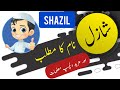 Shazil name meaning in urdu and english with lucky number  islamic baby boy name  ali bhai