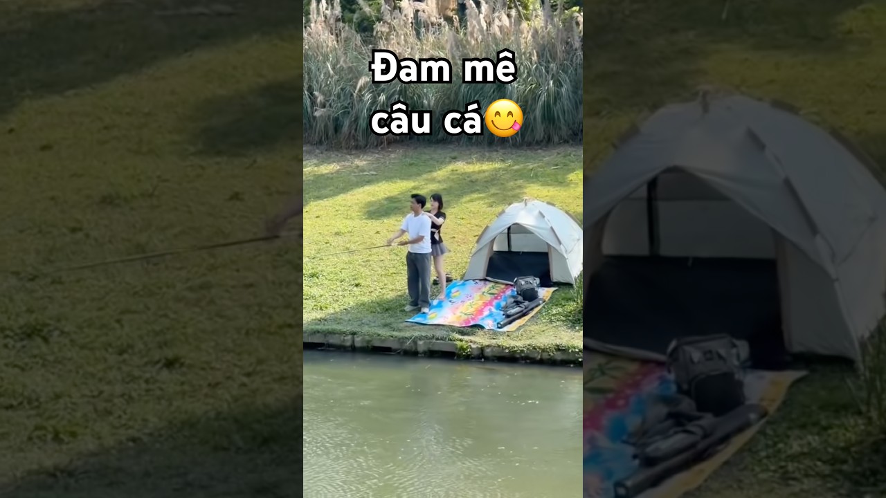 Câu cá thích quá rồi ae oi😋✅ #fishing