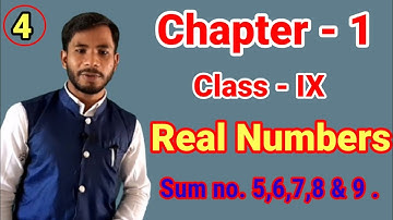 Real Numbers Class 9 Maths Wbbse||Sum no.5,6,7,8 & 9||Ex-1.1||Part 4||Koshedeki 1.1||