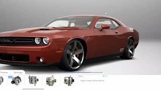 3D Tuning creating a widebody dodge charger