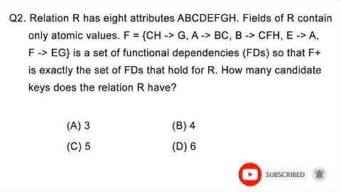 Week#2 Day#7:Imp. MCQs on Normalization and Transactions | DBMS | NTA NET CSE June 2021