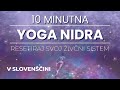 10 minutna yoga nidra v slovenini  globok poitek brez spanja  kaleidoflow meditacija