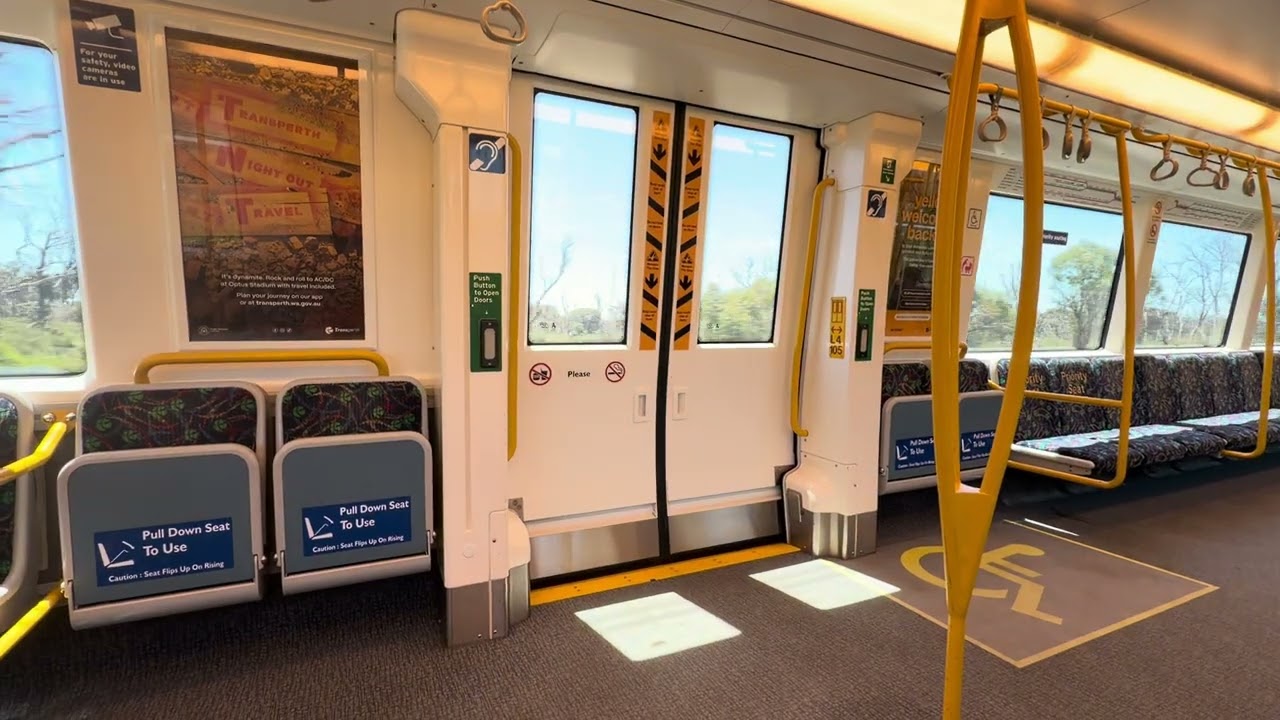 Transperth b series ride from Wellard to Rockingham ￼