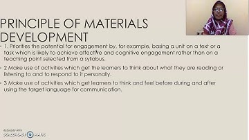 Principle of Materials Development