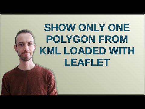 Show only one polygon from KML loaded with Leaflet