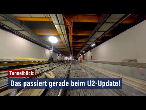 U2 Update: So sieht es derzeit im Tunnel aus!