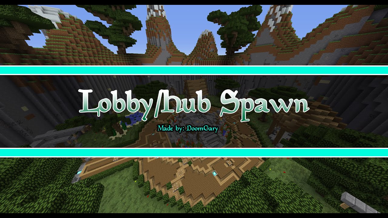 Minecraft Free Hub Lobby Spawn [+Download] 