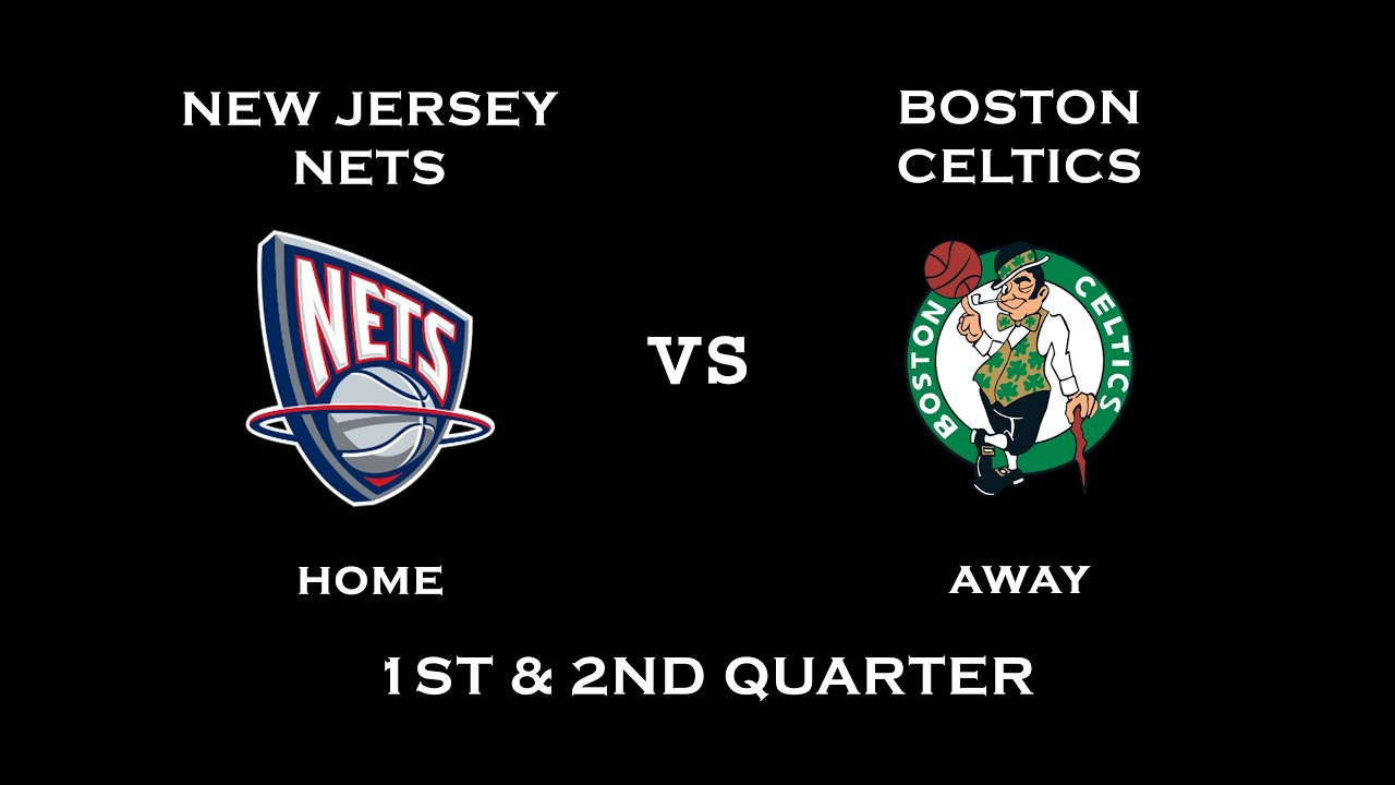 NBA 2K10 (Gameplay) New Jersey Nets vs. Boston Celtics (1st & 2nd