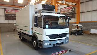 New In Stocklist For Sale Mercedes Benz Atego 13 Ton 4X2 Insulated Fridgefreezer - 2008 - Dk08 Mev