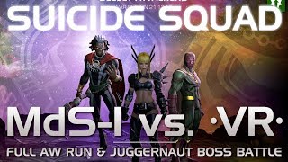 The Suicide Squad: Full AW Run & Juggernaut Boss Battle w/ Suicides | Marvel Contest of Champions