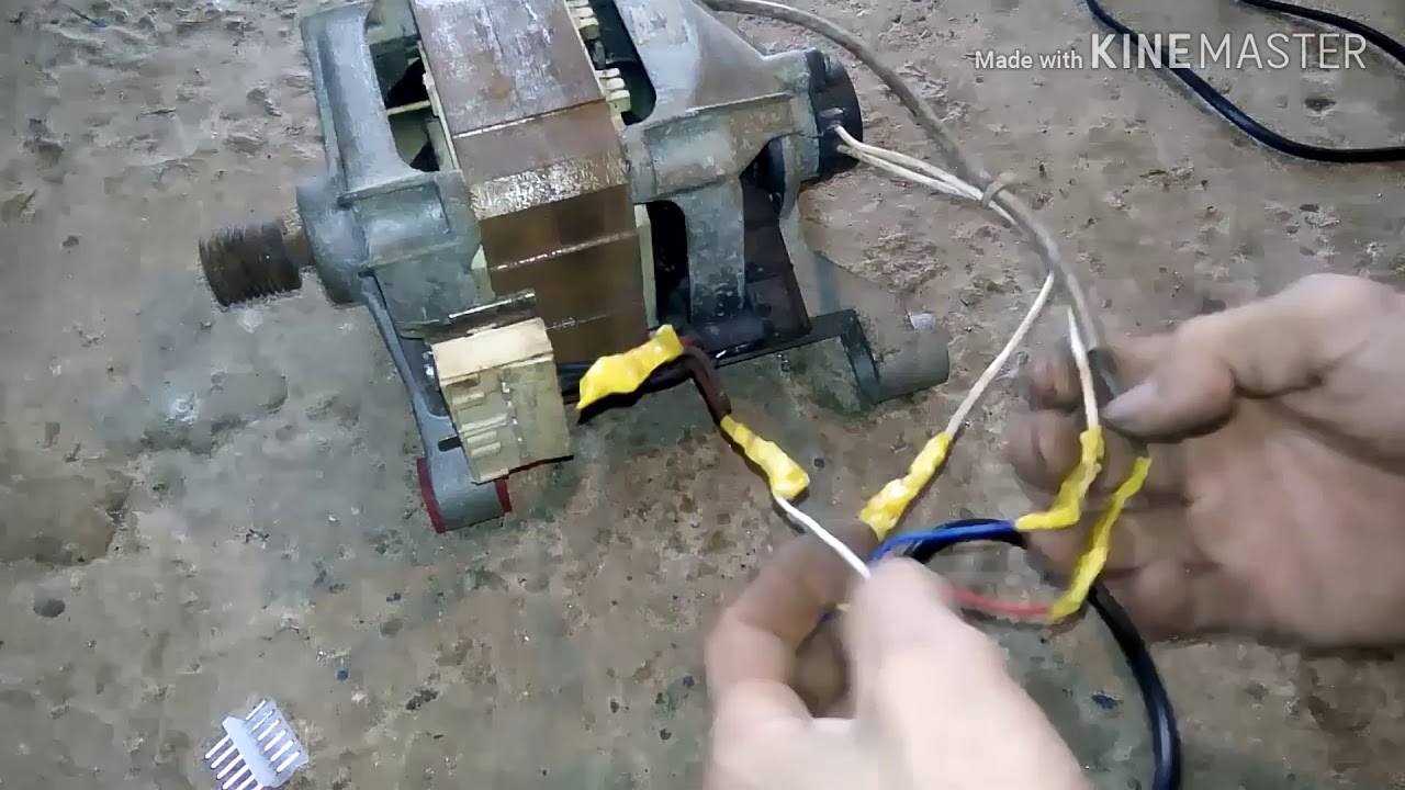 Rewew bộ điều tốc với motor máy giặt phê ko tưởng - youtube