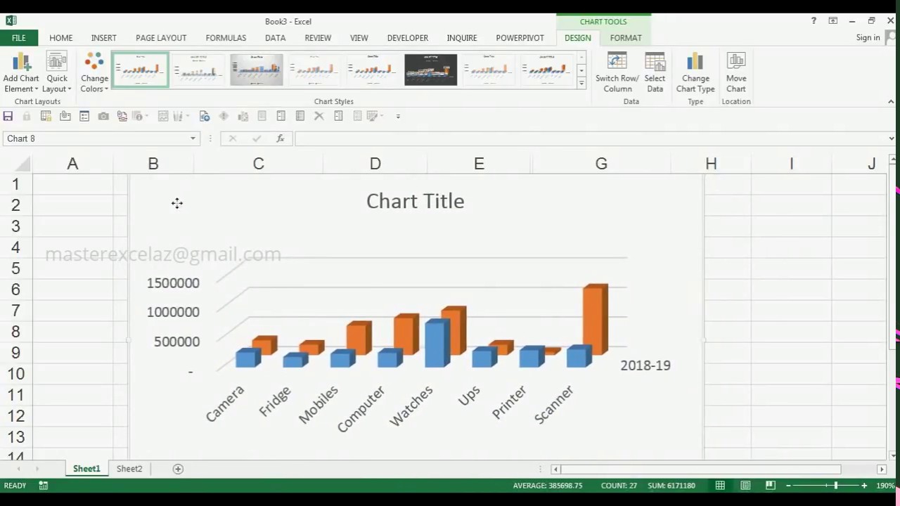 How To Create A 3d Chart In Excel - Vrogue