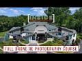 Full drone real estate photography course photo 