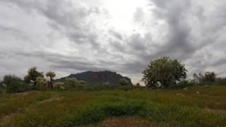 Superstition Mountain Morning View Time-lapse @TheCrotalusfreak