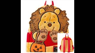 Winnie the Pooh Halloween Costume Cosplay Glow-in-the-Dark Mini-Backpack