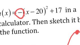 FST 3-1 Graphs of Parent Functions