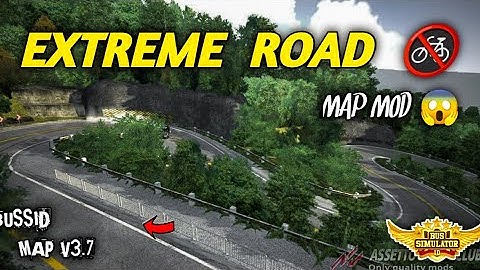 😱 EXTREME ROAD MAP MOD For Bus simulator Indonesia ✅ // BUSSID mapmod V3.7 #extrememap #bussidmapmod