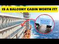 Want to book a cruise ship balcony cabin? Here’s what you need to know