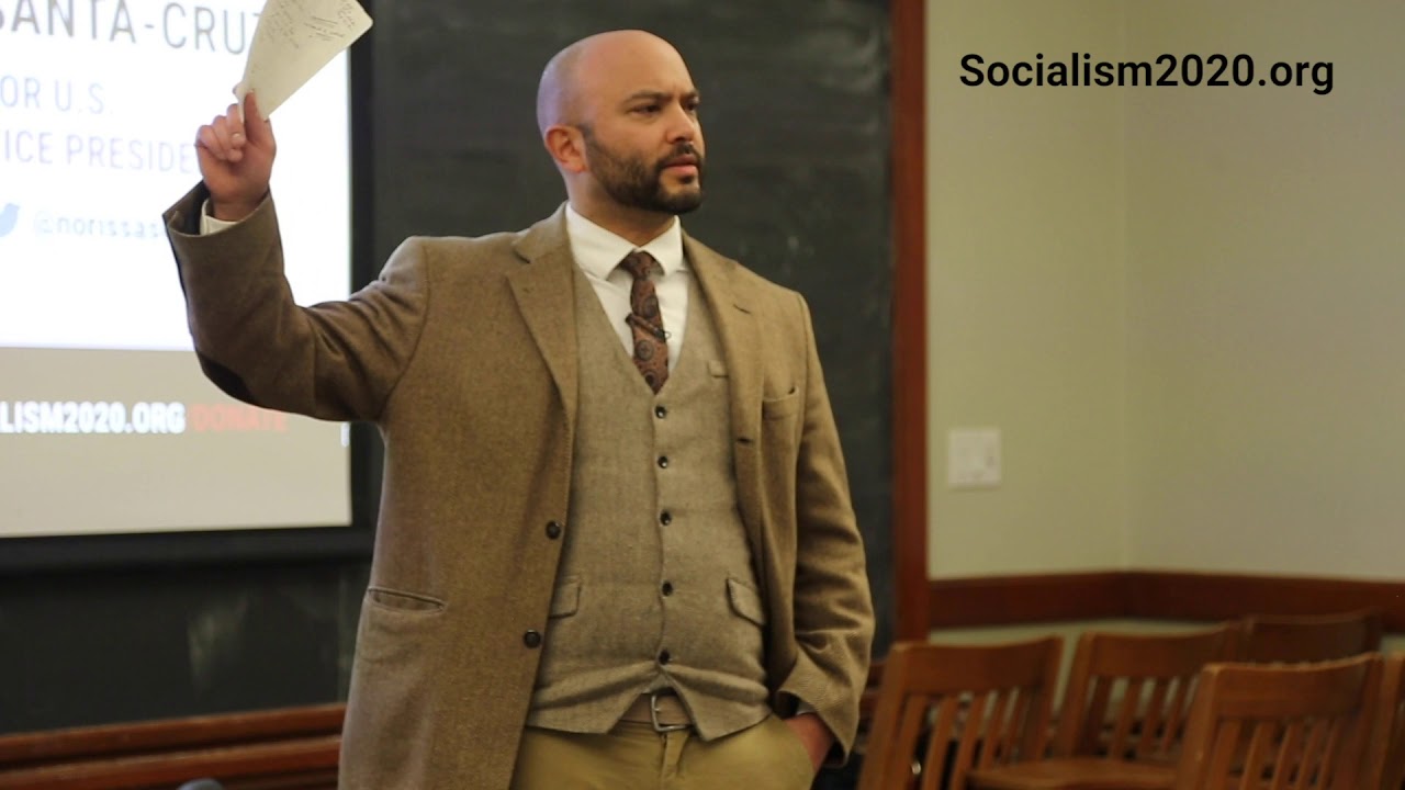 SEP 2020 US presidential candidate Joseph Kishore speaks on the fight