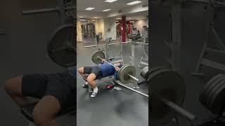 245 lbs x 10 Bench Press @170 lbs