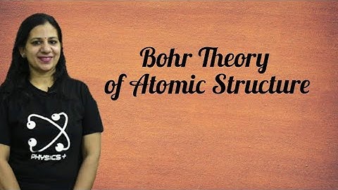 Bohr Theory of atomic structure/M.Sc./B.Sc./JAM/All exams