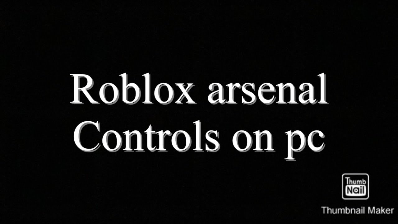 Roblox Arsenal Controls For Pc Youtube - how do you crouch in arsenal roblox pc