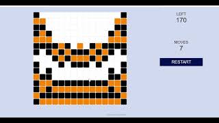Pixly Level 104 Solved
