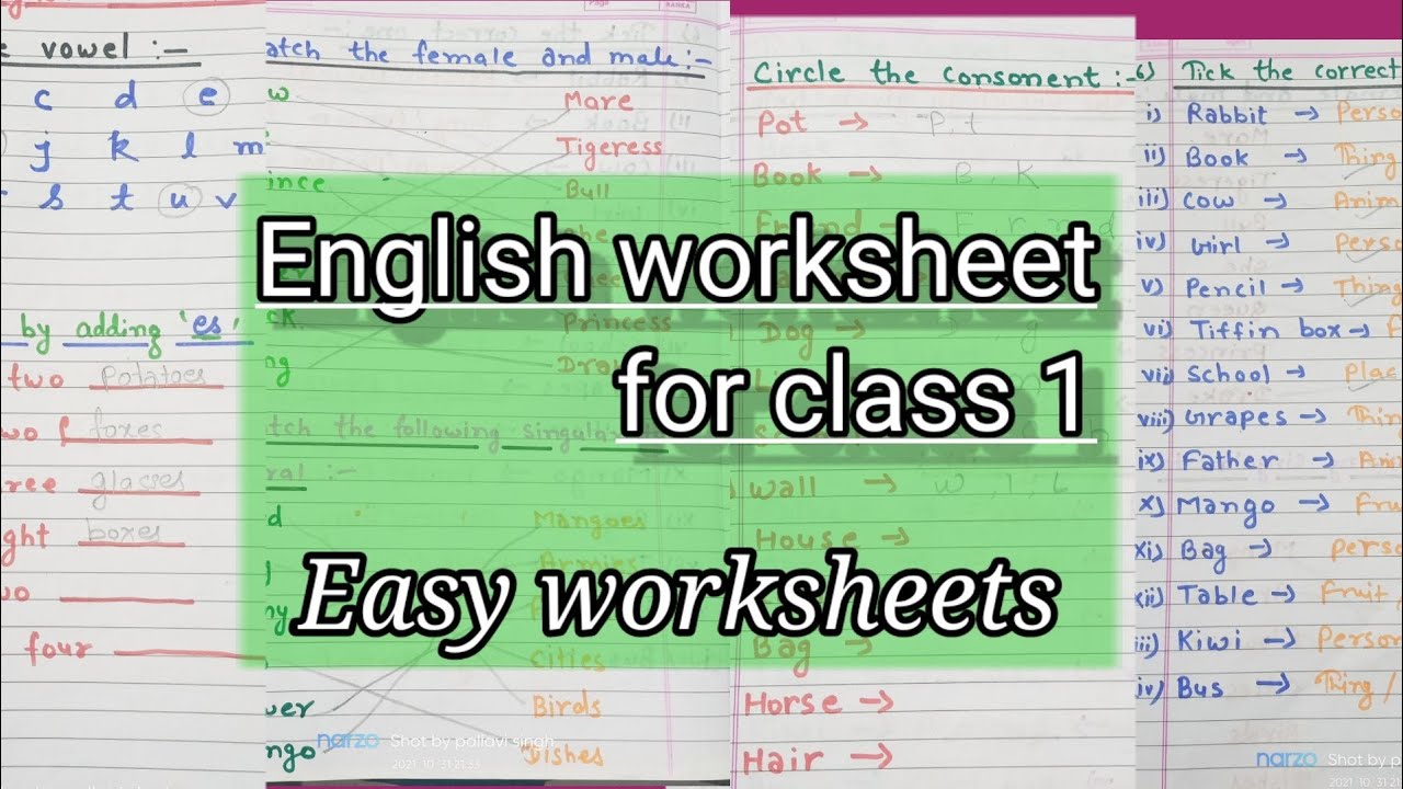 english-worksheet-for-class-1-english-worksheet-std-1-worksheet-youtube